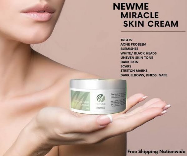 NewMe Miracle Skin Cream Confidence is Priceless